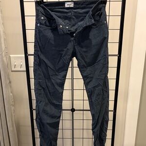 Men's Corduroy Pants in Dark Gray
